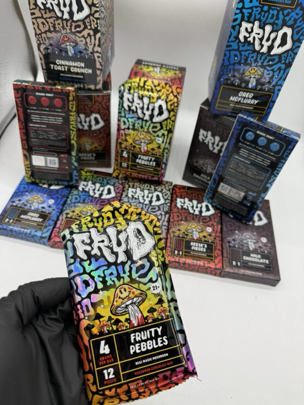 fryd chocolate mushroom bars 4g