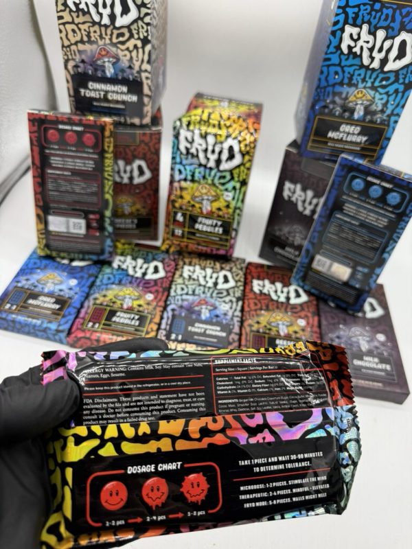 fryd chocolate mushroom bars 4g