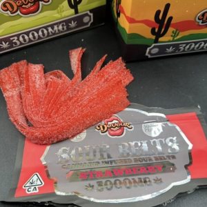 devour sour belts edibles 3000mg