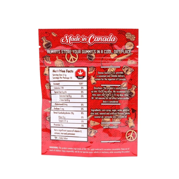 dames gummy co 200mg