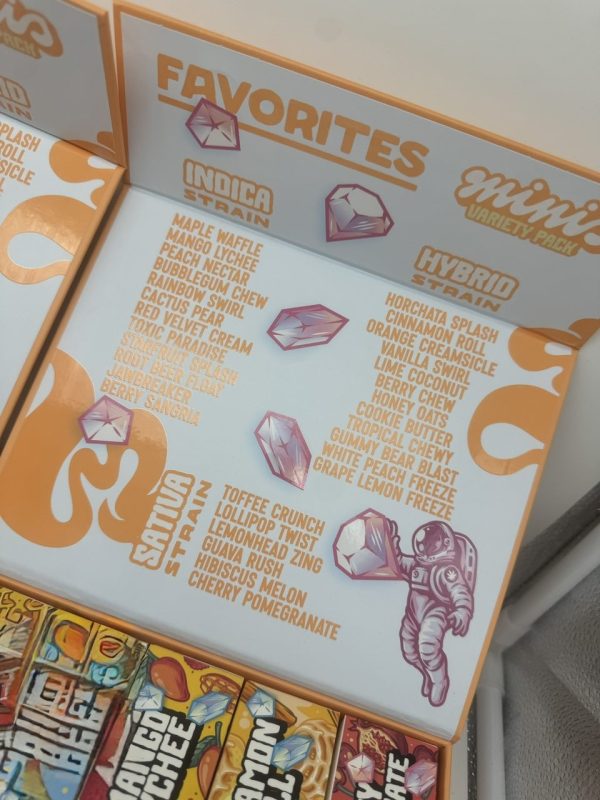 favorites 2g minis orange box