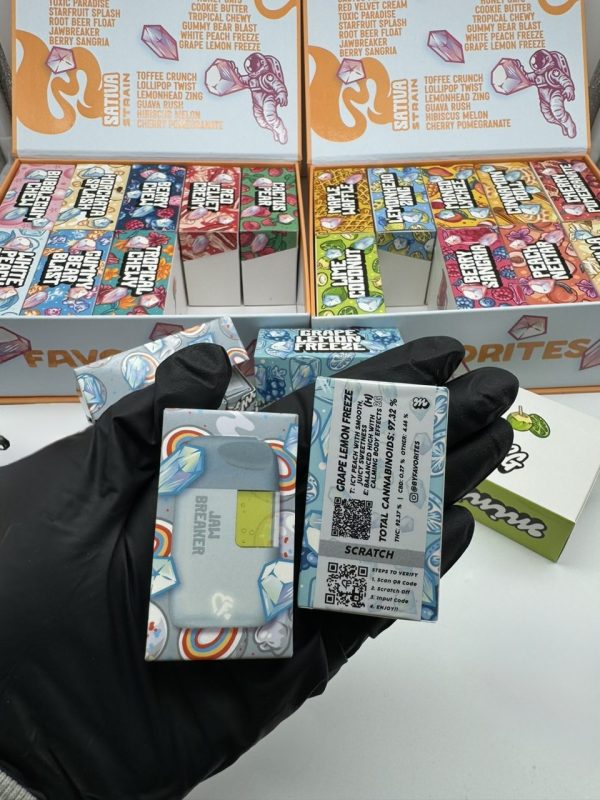 favorites 2g minis orange box